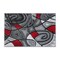 Flash Furniture Red 2' x 3' Abstract Style Accent Rug ACD-RGTRZ860-23-RD-GG - alternate 6